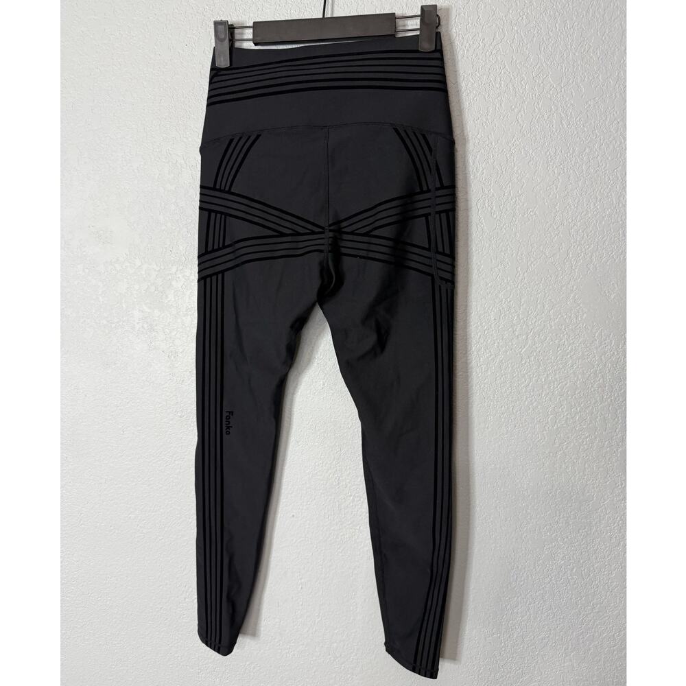 Fanka Body Sculpt Side Pocket 7/8 Leggings Black Size Large - Picture 3 of 7